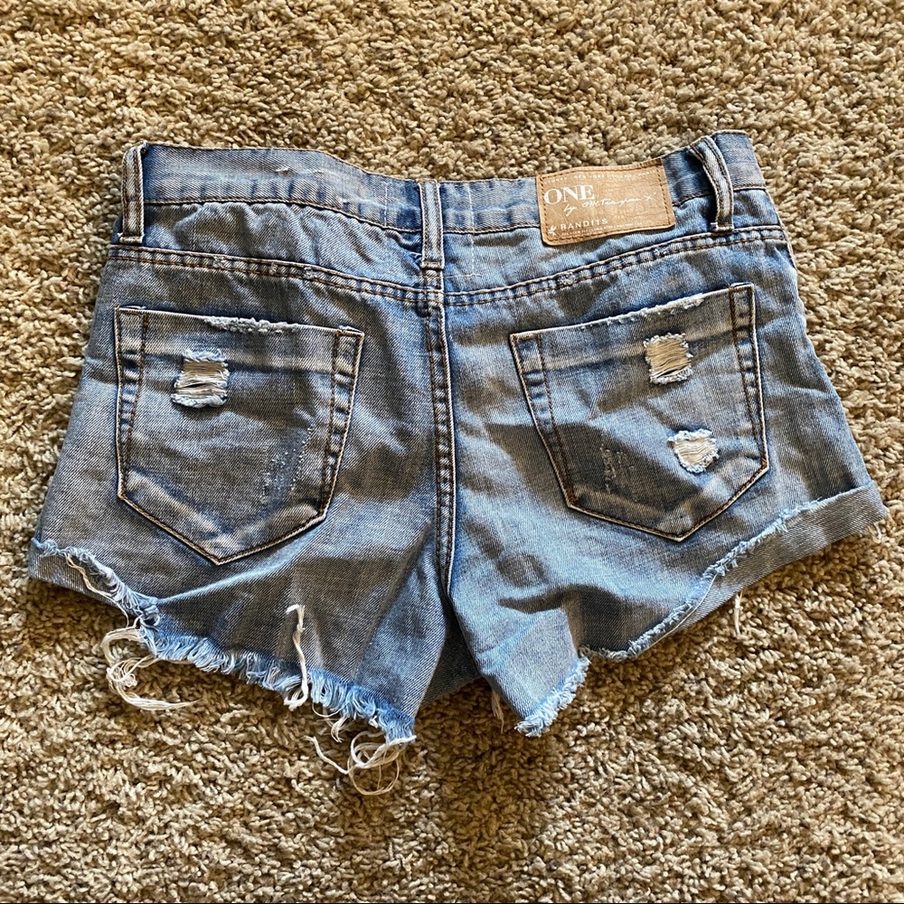 Distressed Jean Shorts - Picture 6 of 6